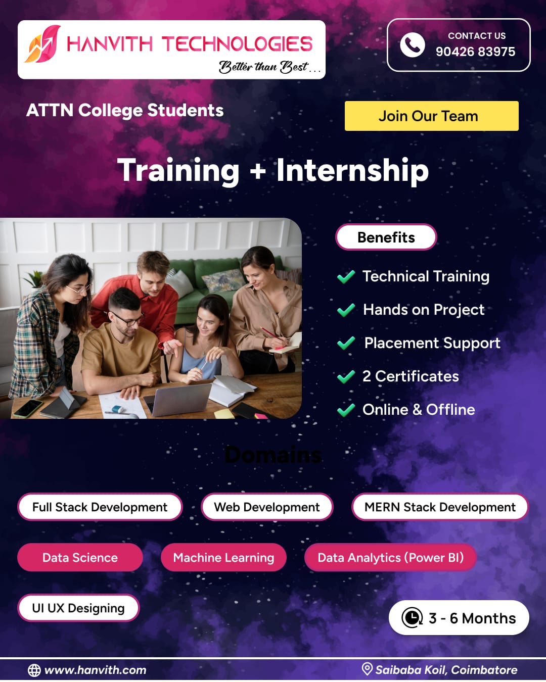 Data Analytics |Engineering Students Internship|PHP Internship|PHP ML Internship|UI/UX Designing